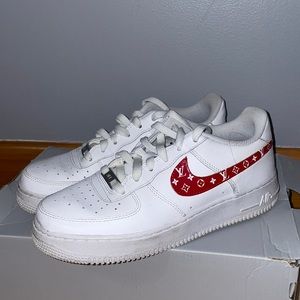 CUSTOM LOUIS VUITTON AIR FORCES